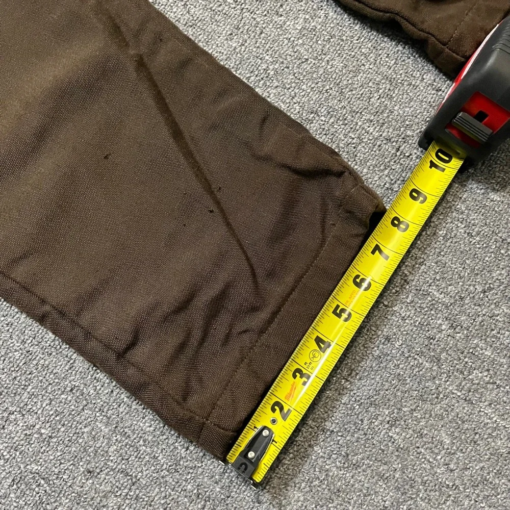 Vintage Wrangler Hunting Pants 40x30 Camo Brown Brush Guard Field Trousers‎ 90s